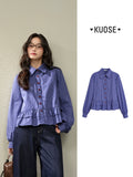 Kuose Ruffle Casual Shirt