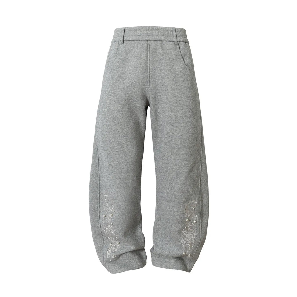 YADcrew Baroque Vine Pearl 400g Loose Sweatpants