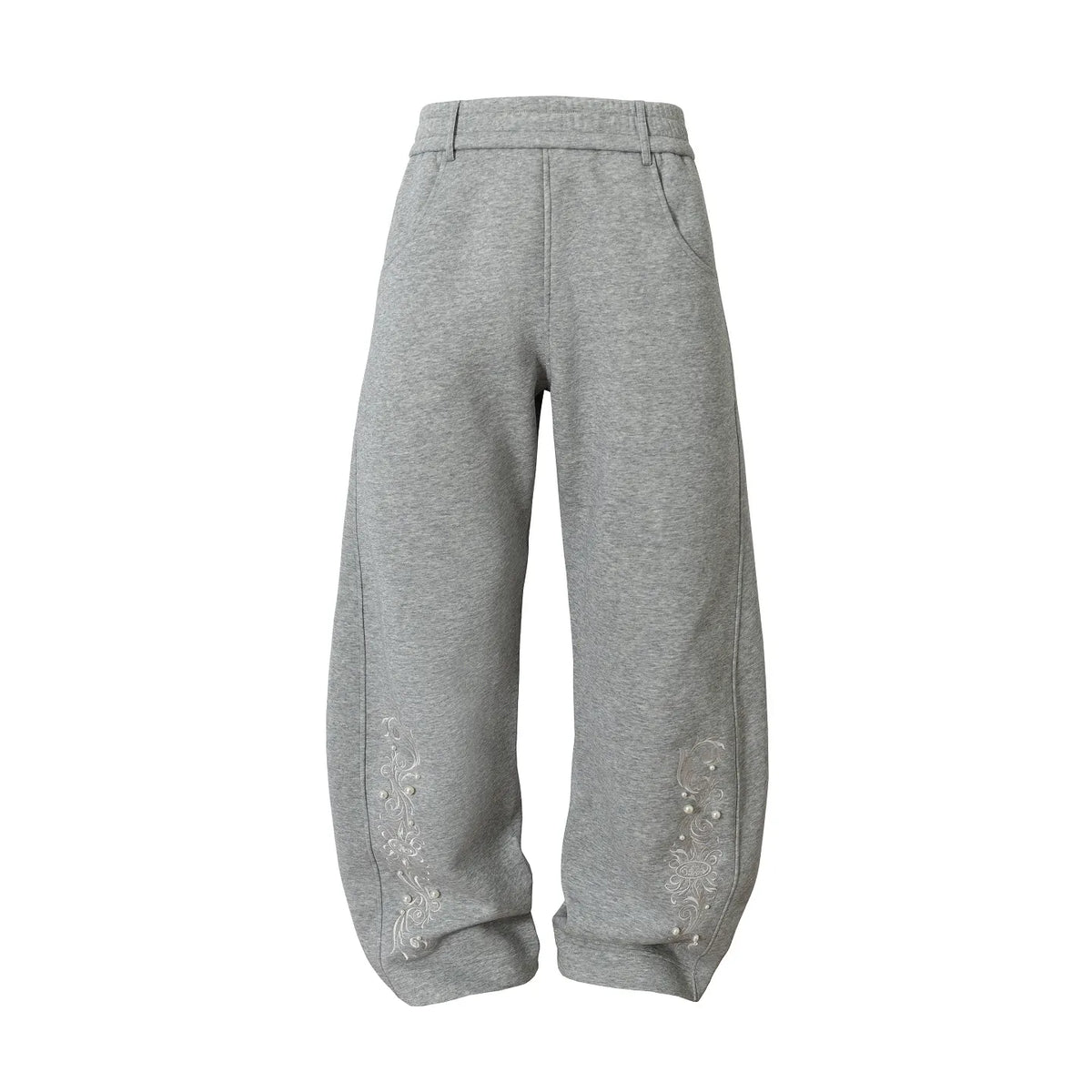 YADcrew Baroque Vine Pearl 400g Loose Sweatpants