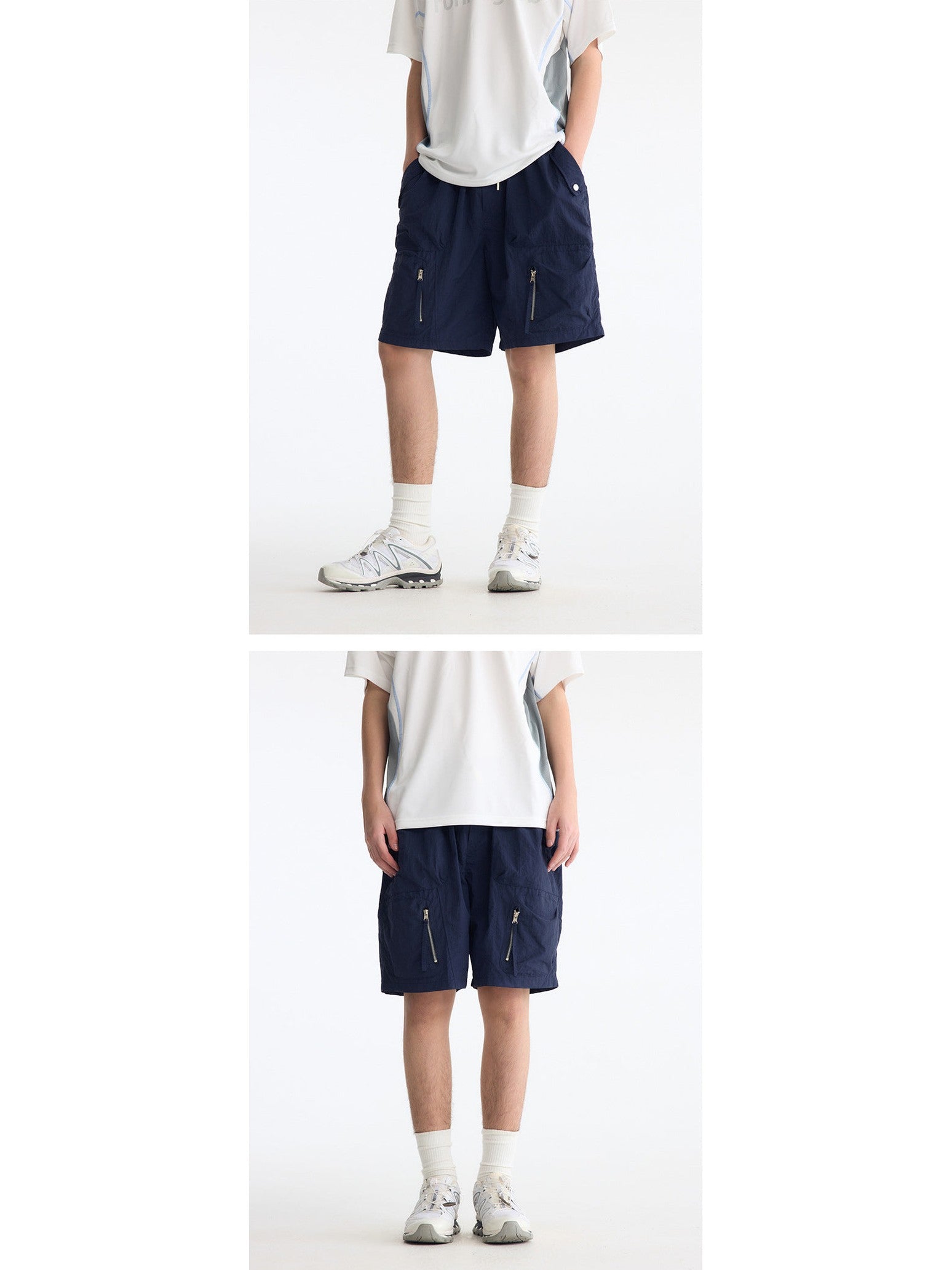 UNF 25SS tooling waterproof breathable quick-drying lace-up sports shorts