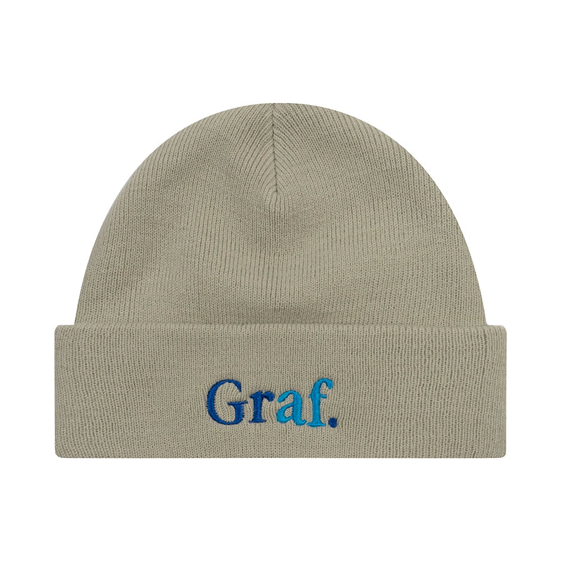 GRAF Tones Embroidered Knit Beanie
