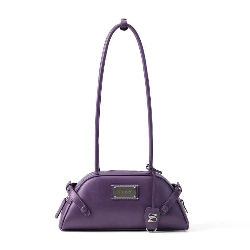 SmoSmos Original Design Bowling Leather Bag