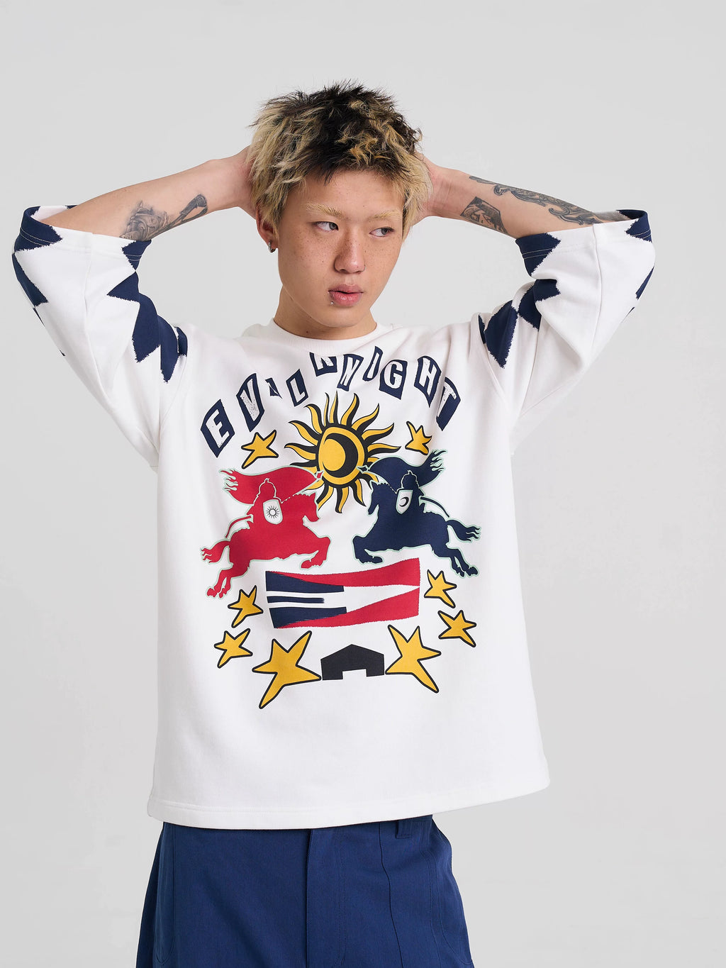 EK EvilKnight Breathable Oversized Tee