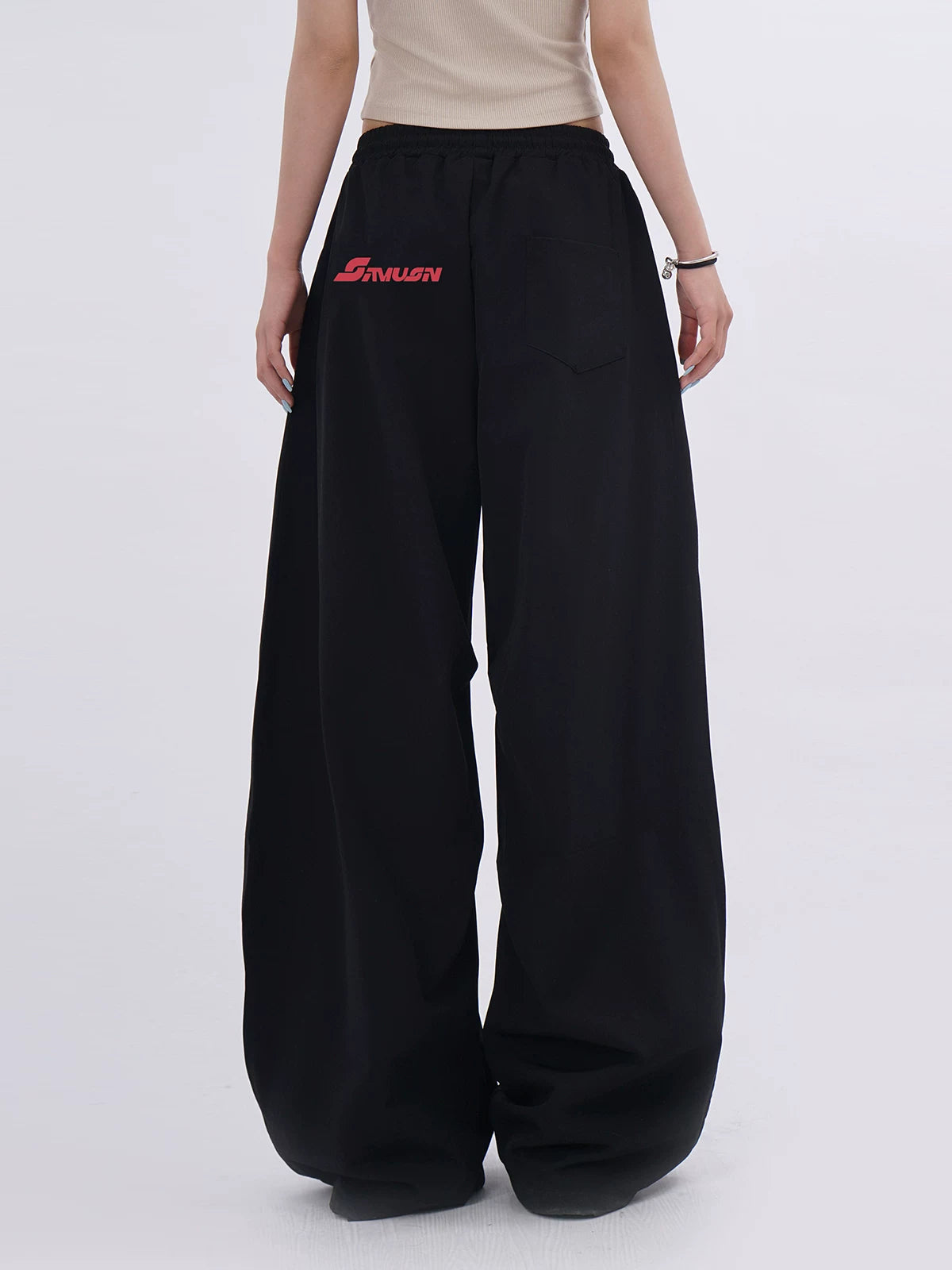 SAMUSAN Wide-Leg Hip Hop Jazz Dance Pants