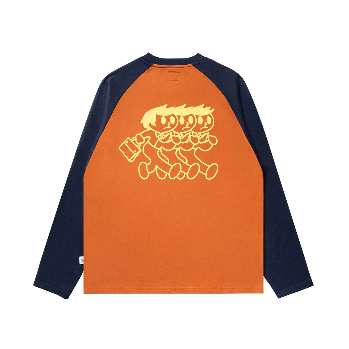 BENT IDEA "Don't Wanna Work" 400g Breathable Oversized Long-Sleeve Tee