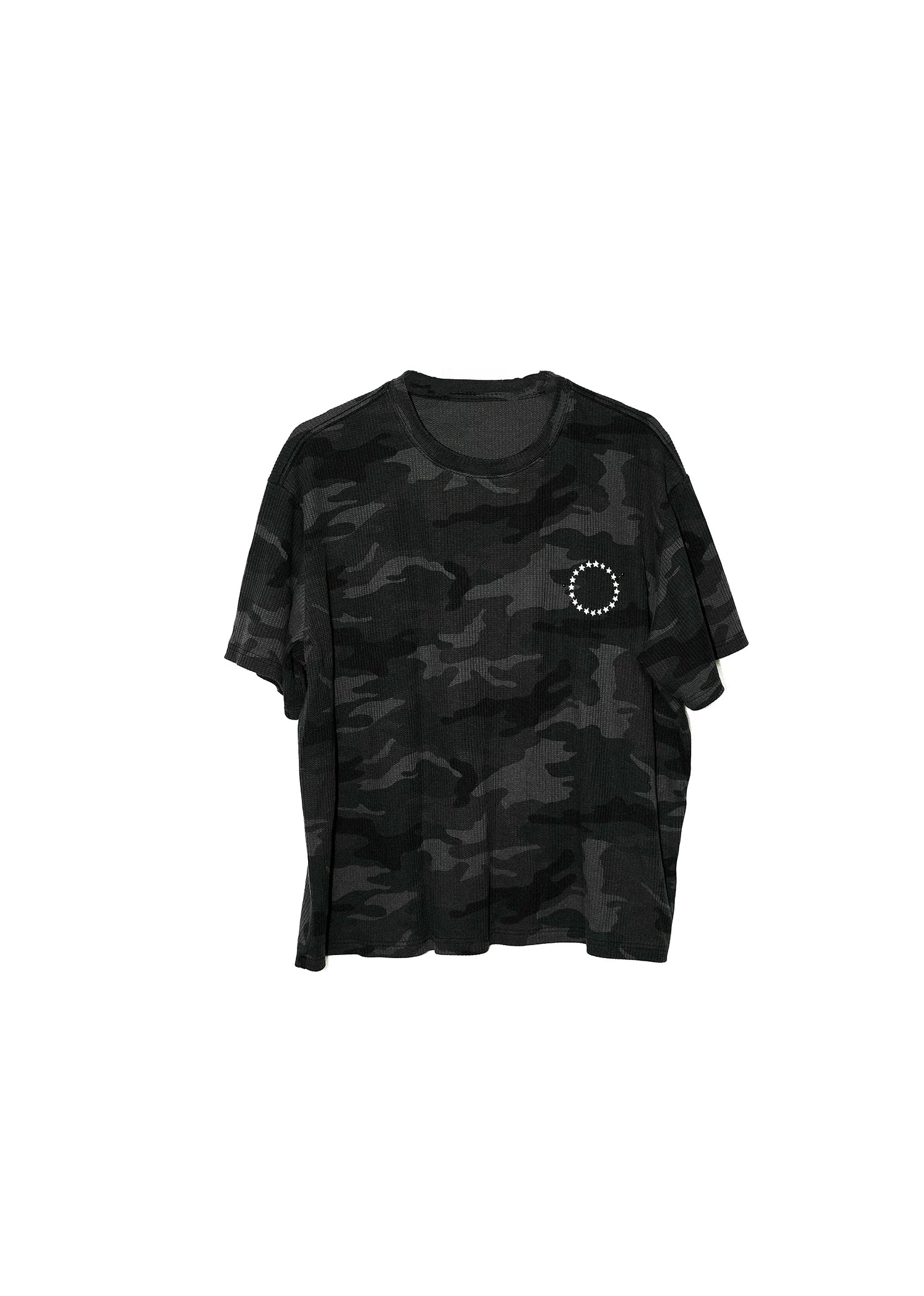 LIBERAFIT Camouflage Leopard Print Loose Tee