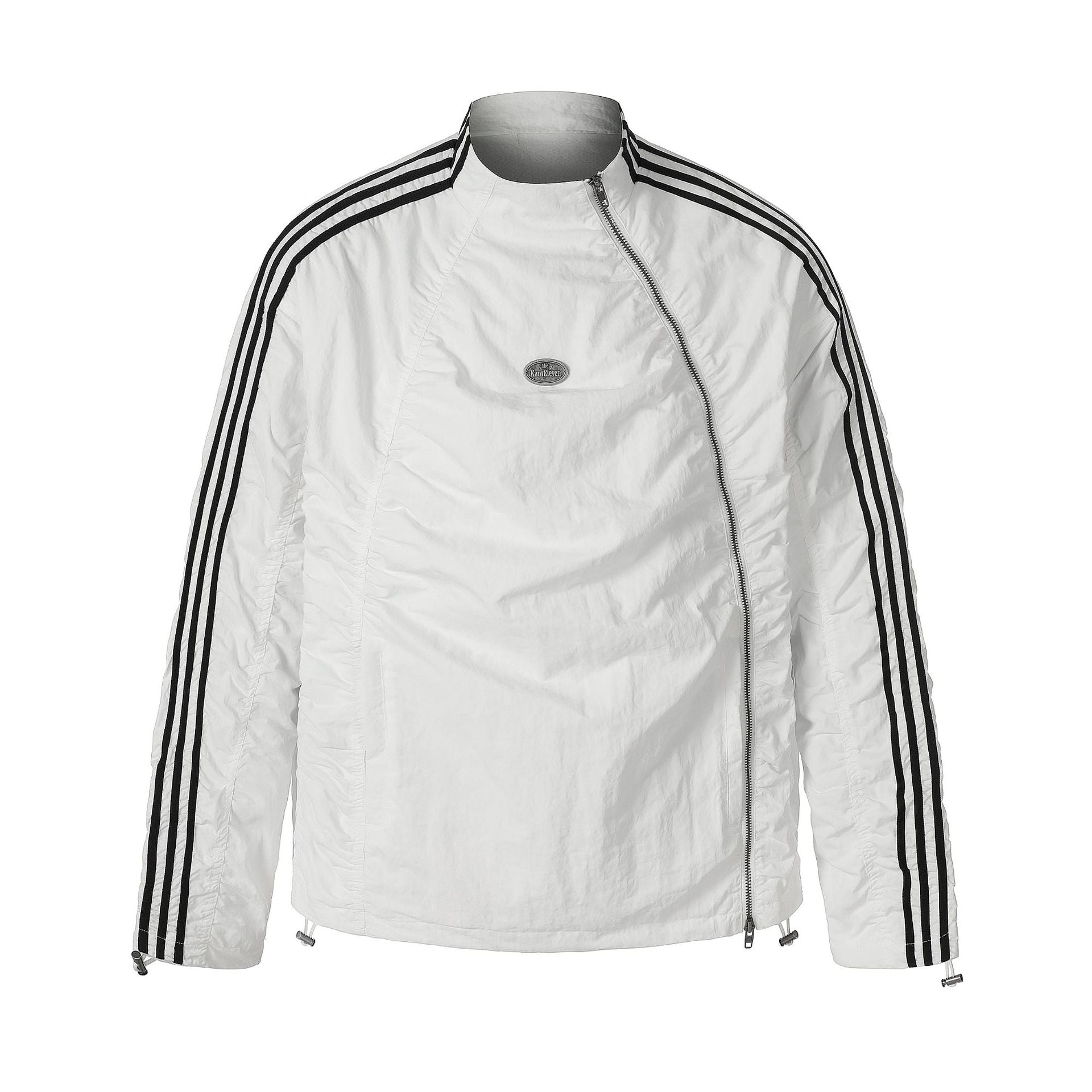 11KN Retro Zip-Off Windproof Hooded Jacket