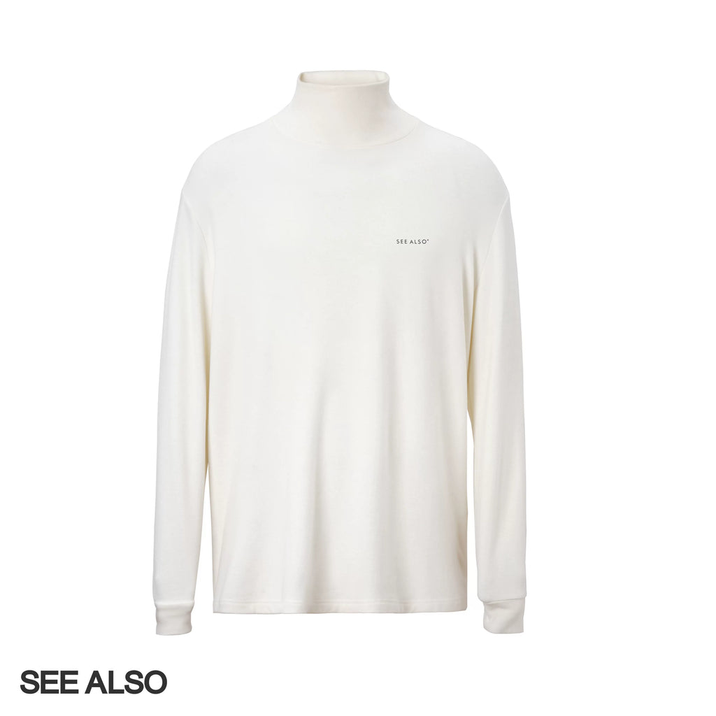 SEE ALSO Padded Velvet Thermal High-Neck Long-Sleeve Base Layer Shirt