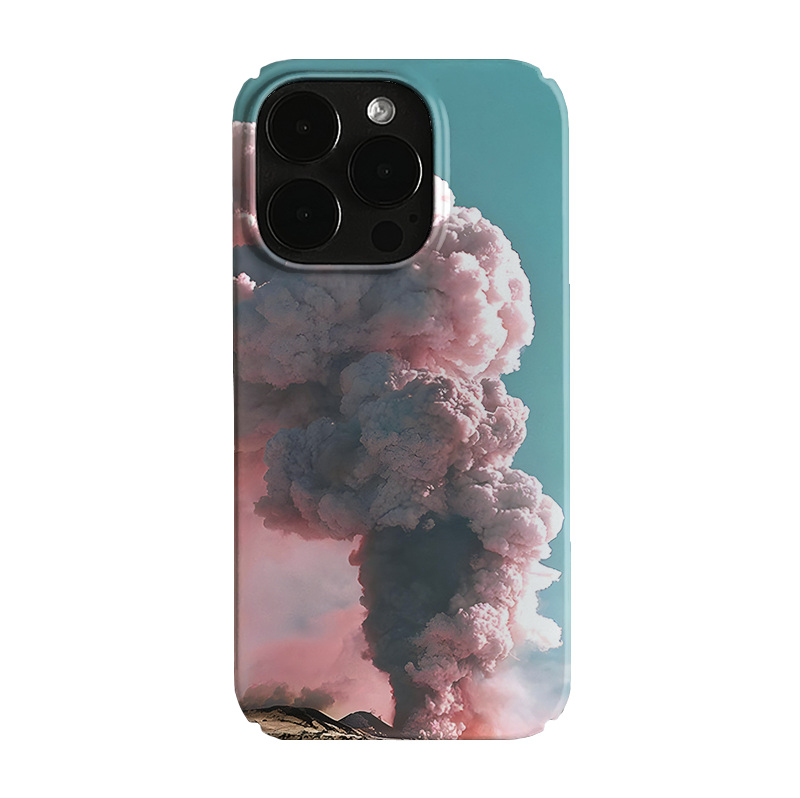 Pbcase Blue Smoke Niche High-end Apple Phone Case