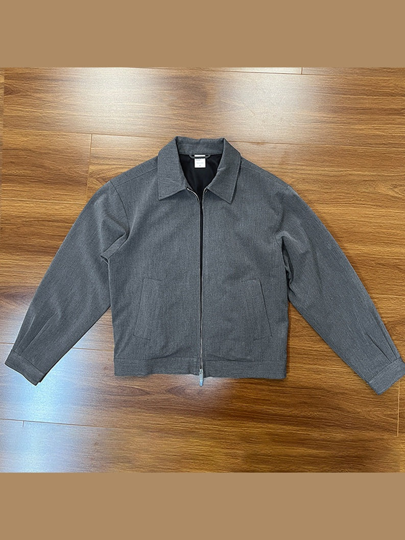 UNF Miu Casual Loose Zip Jacket