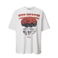 F2CE Cyberpunk Brain Print 260g Oversized Tee