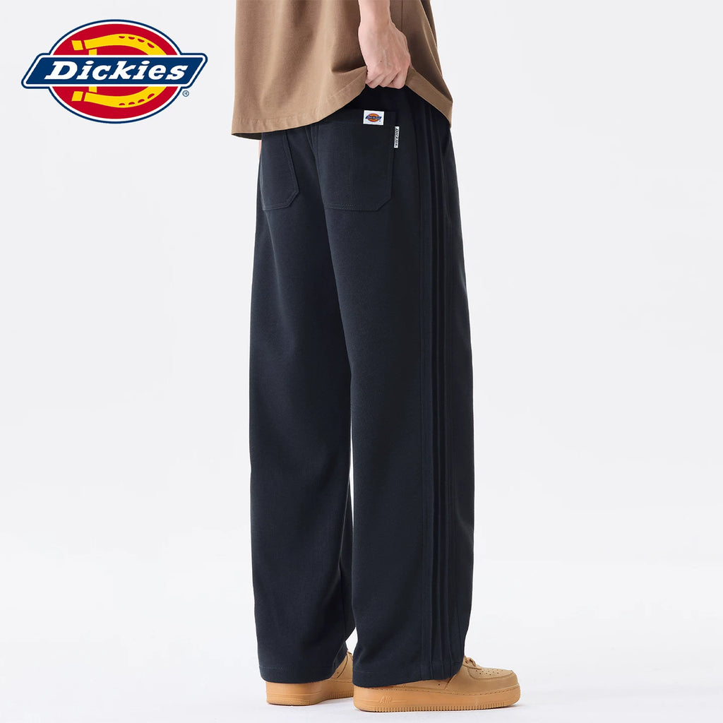 Dickies Striped Straight-Leg Wrinkle-Resistant Sweatpants