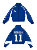 CHAI Vintage Splicing Sports Jacket