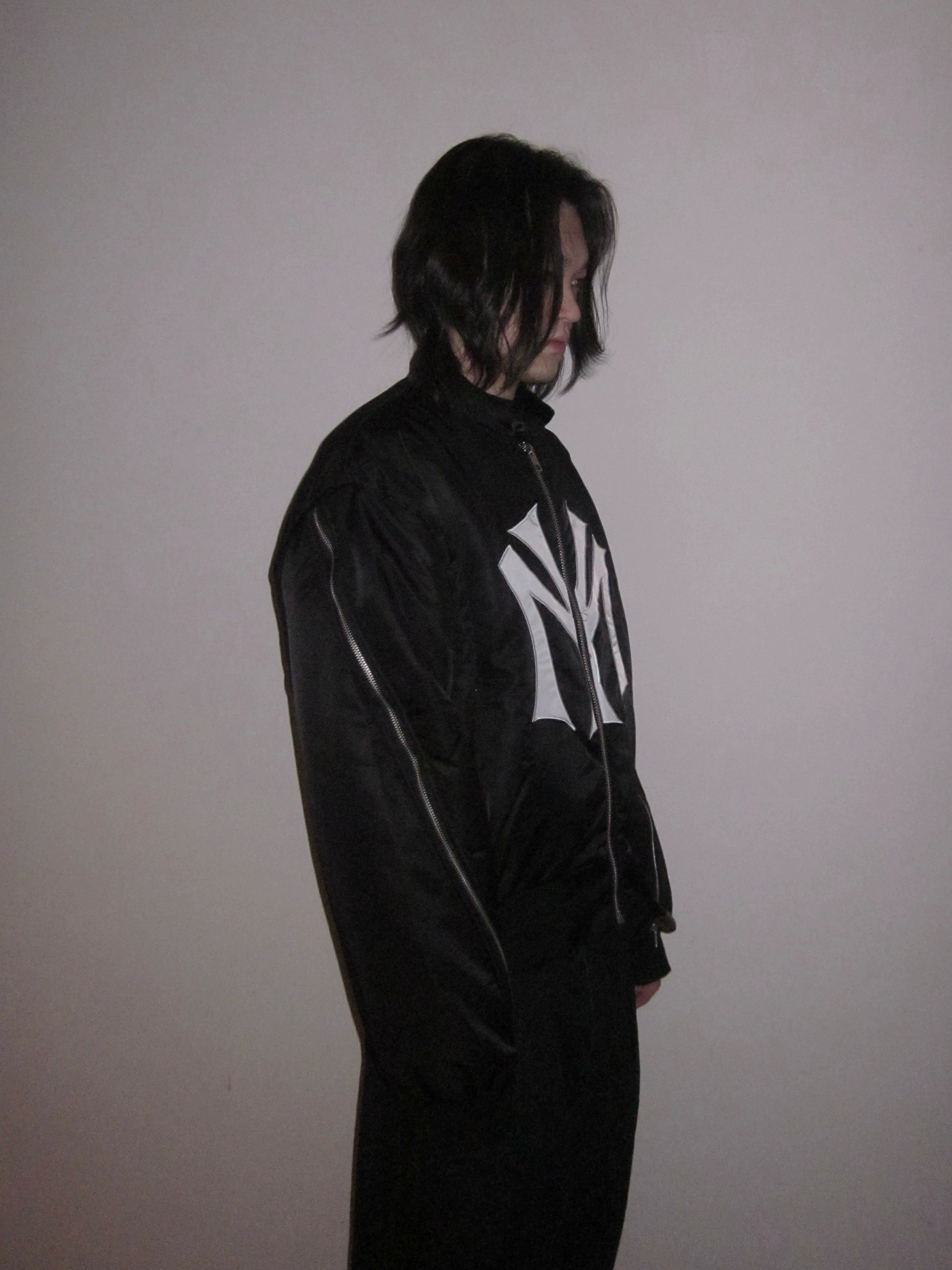 URRRGE Vintage Patch Embroidered Zip Jacket