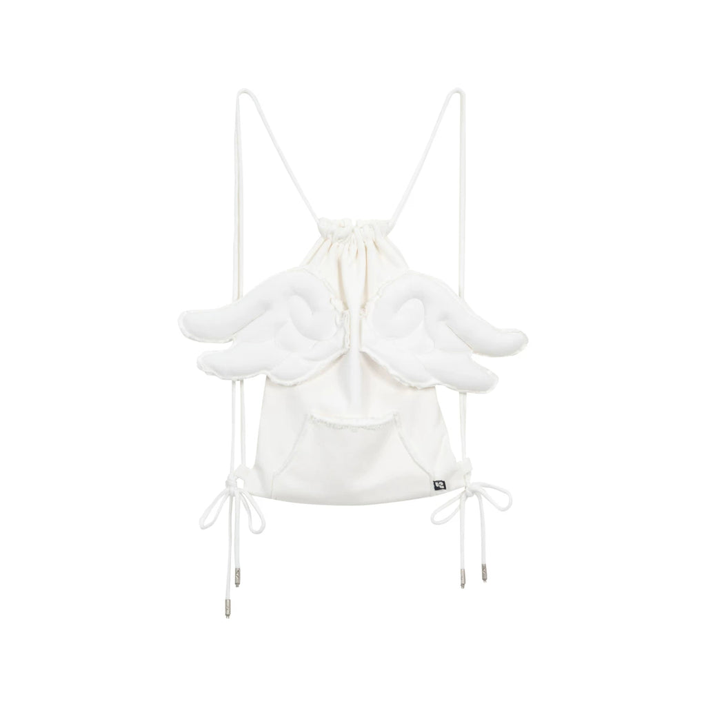 Yawhat Polka Dot Three-dimensional Wings Burr Backpack