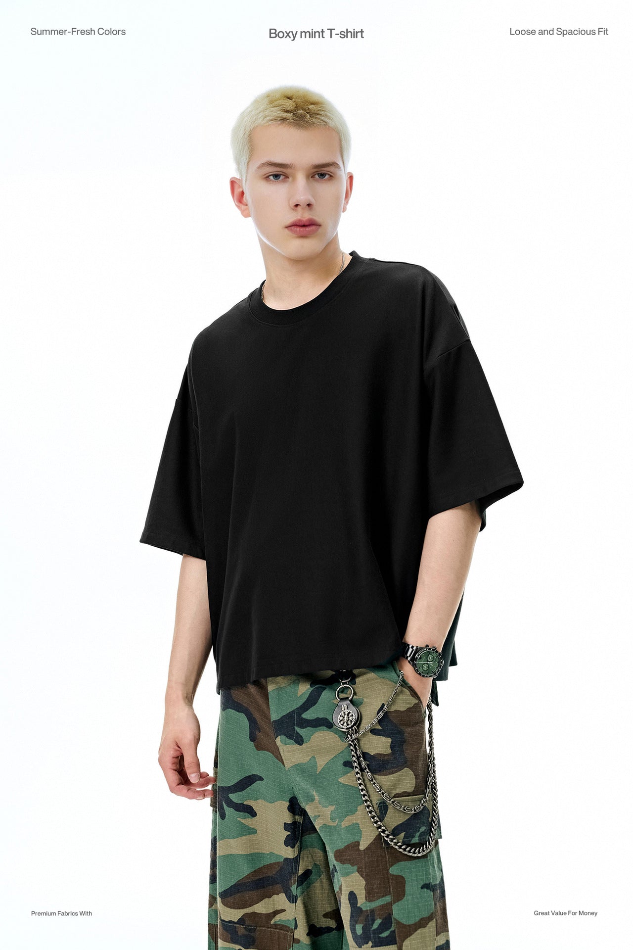 INF Boxy Mint Tee