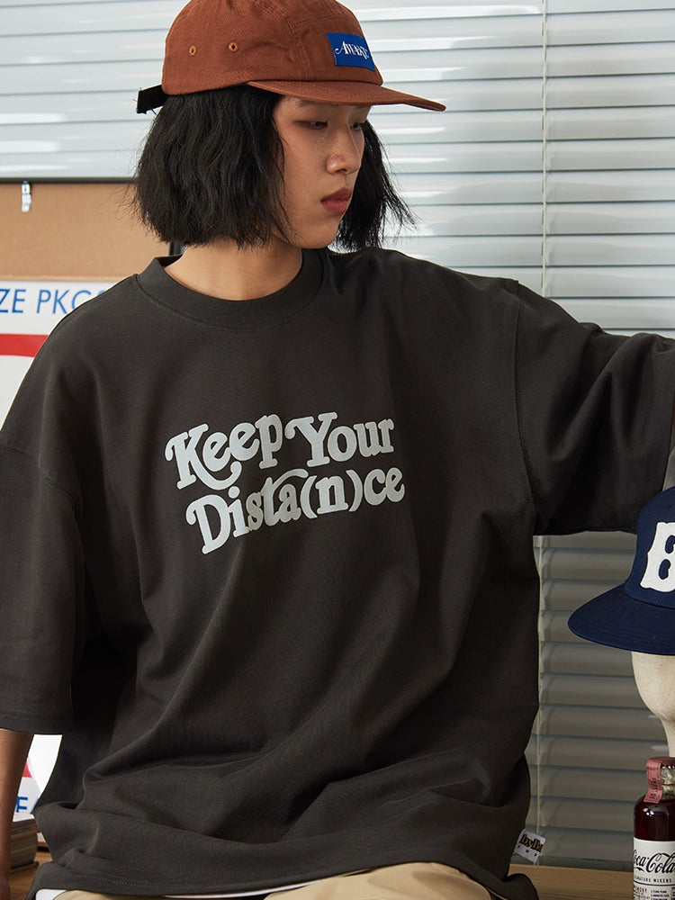 Battles Crew Neck Loose Tee