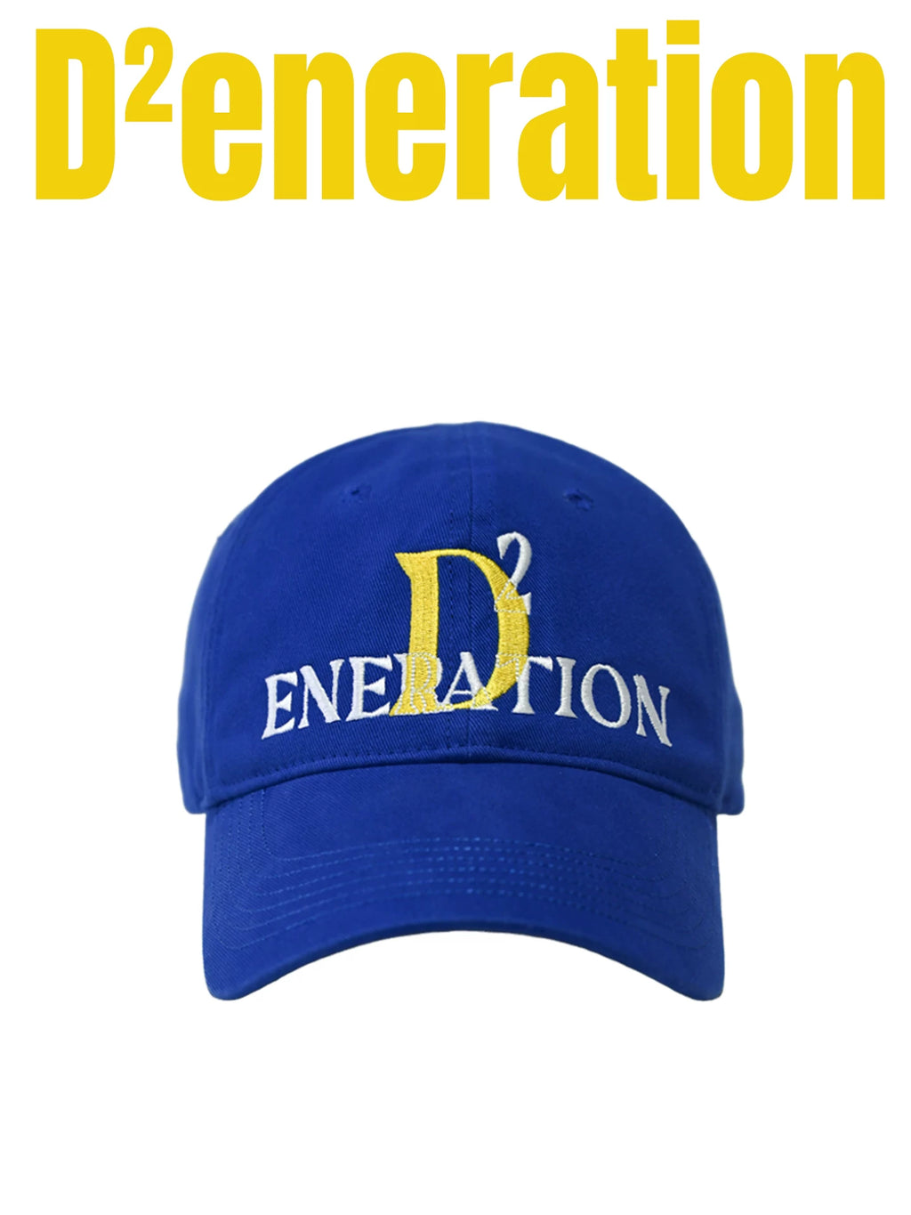 D²eneration Embroidered Curved Brim Baseball Cap