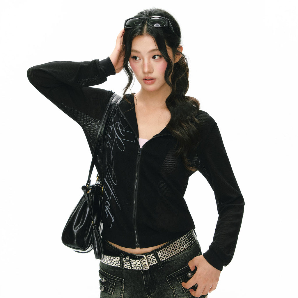 ARISEISM American Retro Slim Fit Hooded Jacket