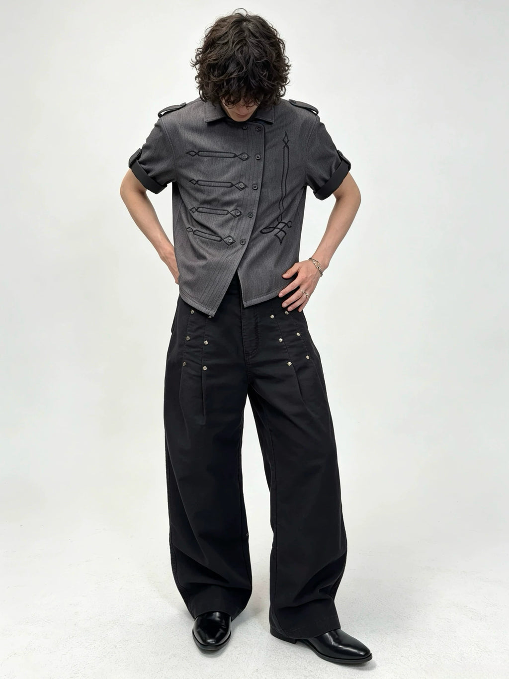 Esaias "The Sage" 300g Wrinkle-Resistant Button-Front Shirt