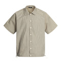11KN Apricot Plaid Oversized Shirt