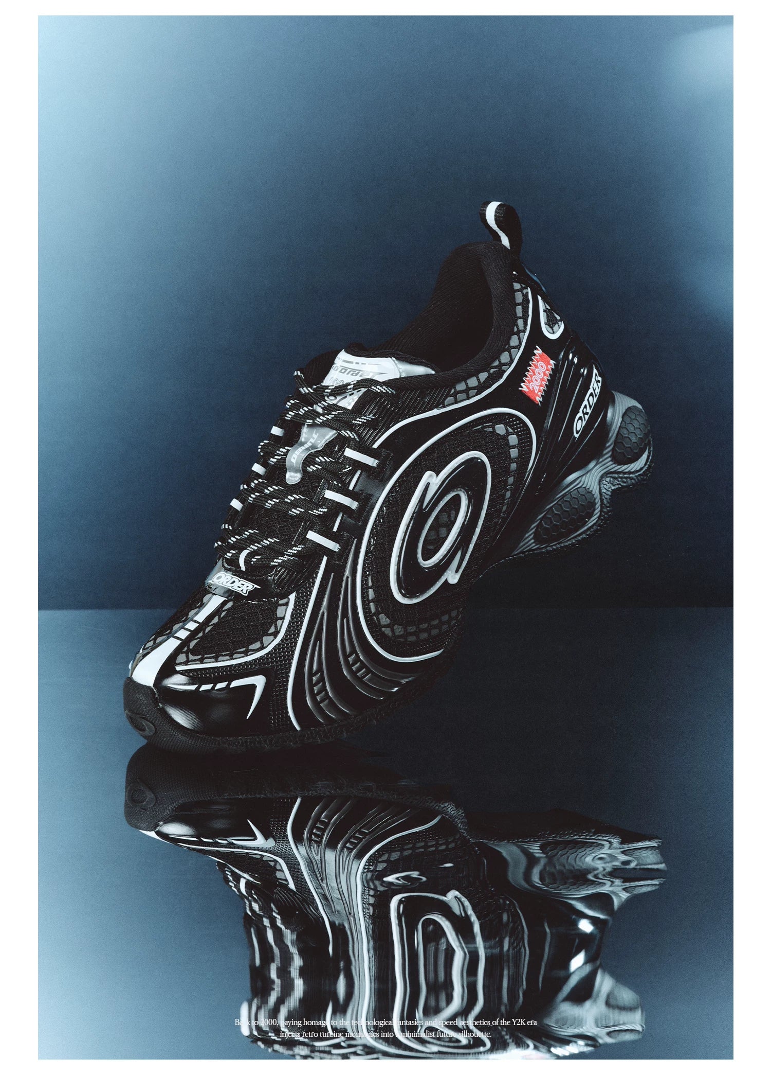 OLD ORDER Leather Chunky Lace-Up Dad Sneaker