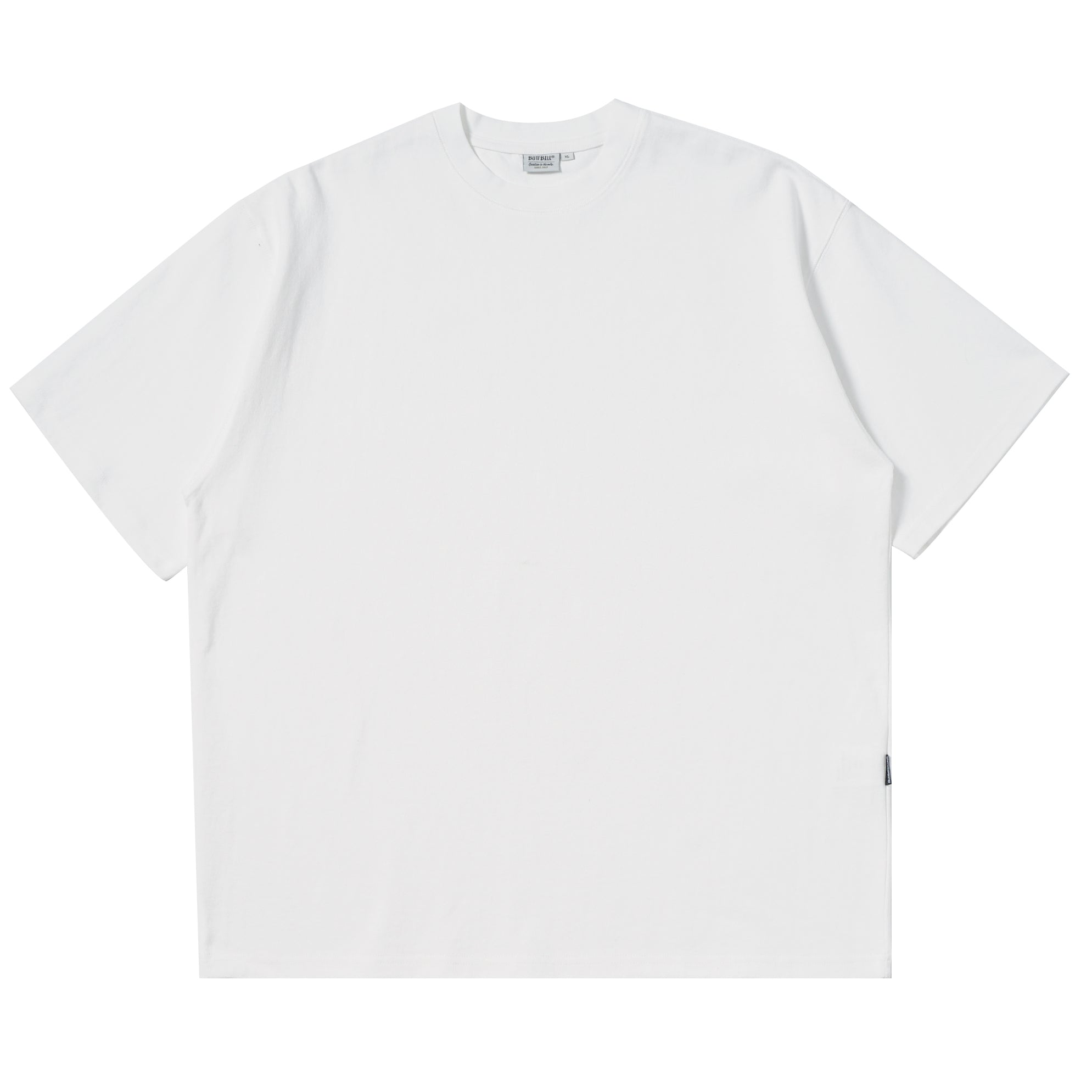 BUTTBILL Heavy 300G Crew Neck Pure Cotton Three Needles Five Threads Tee