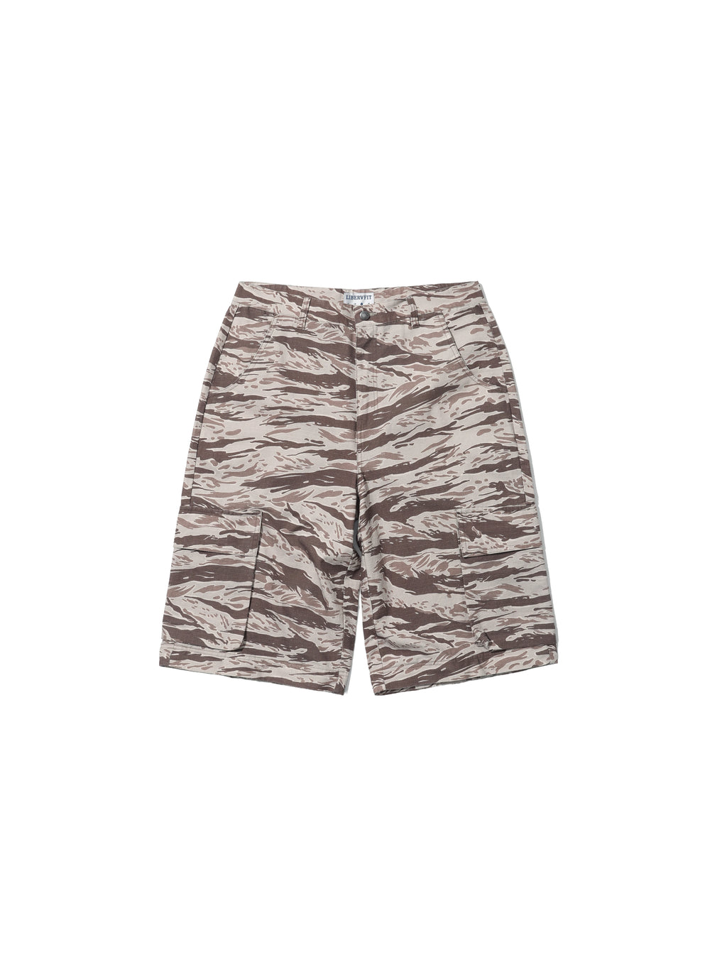 LIBERAFIT Tiger Pattern Camouflage Multi-stage Removable Tooling Shorts