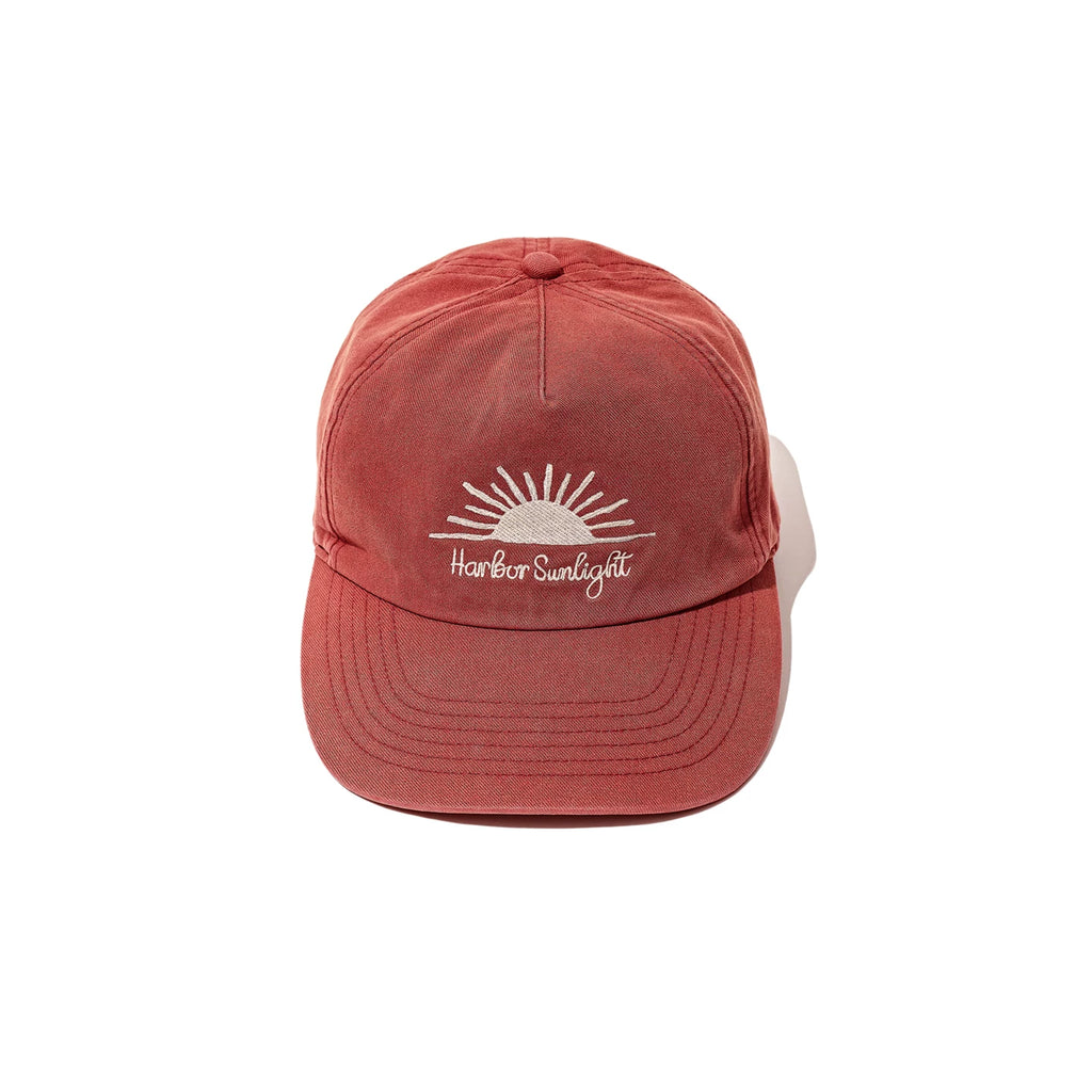 PARTIMENTO Vintage Washed Cotton -Panel Baseball Cap