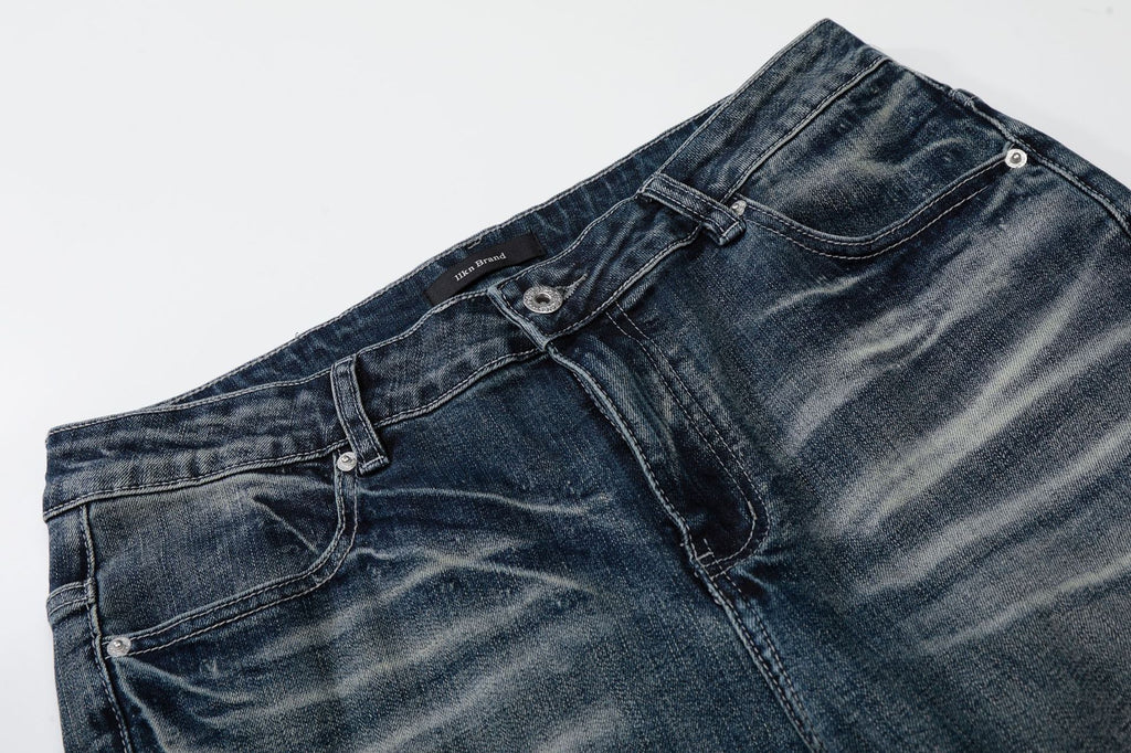 11KN 11 oz Indigo Blue Flare Jeans