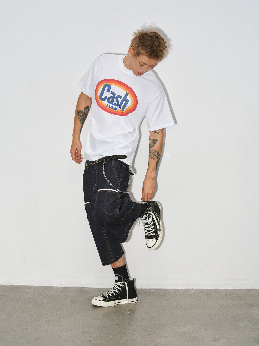 NOVACAM Vintage Casual Loose Tee