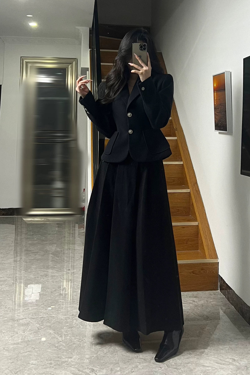 PANPANSTUDIO Minimalist Skinny Wool Set
