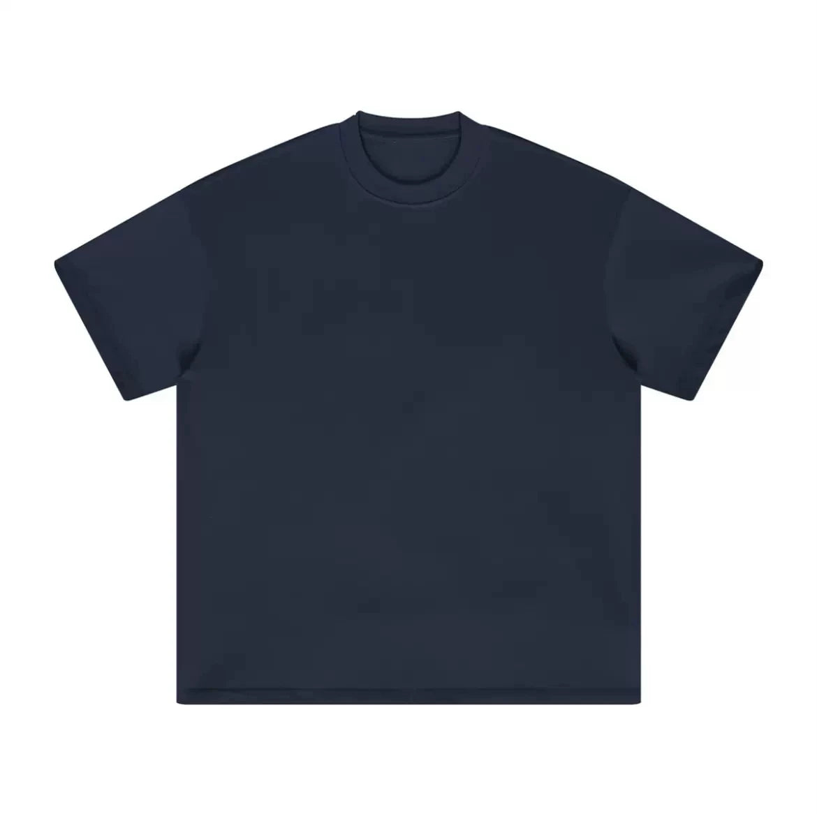 Blank: Map Oversized Small Neckline Casual Tee