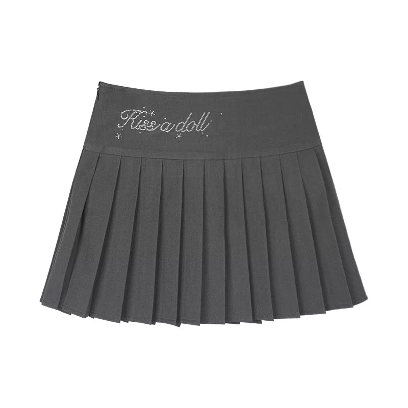 SagiDolls Sweet Schoolgirl Fake Corset Bubble Sleeve Two-Layer Top