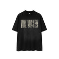 INF Retro Crack Spray Ma Liu Washing Water Tee