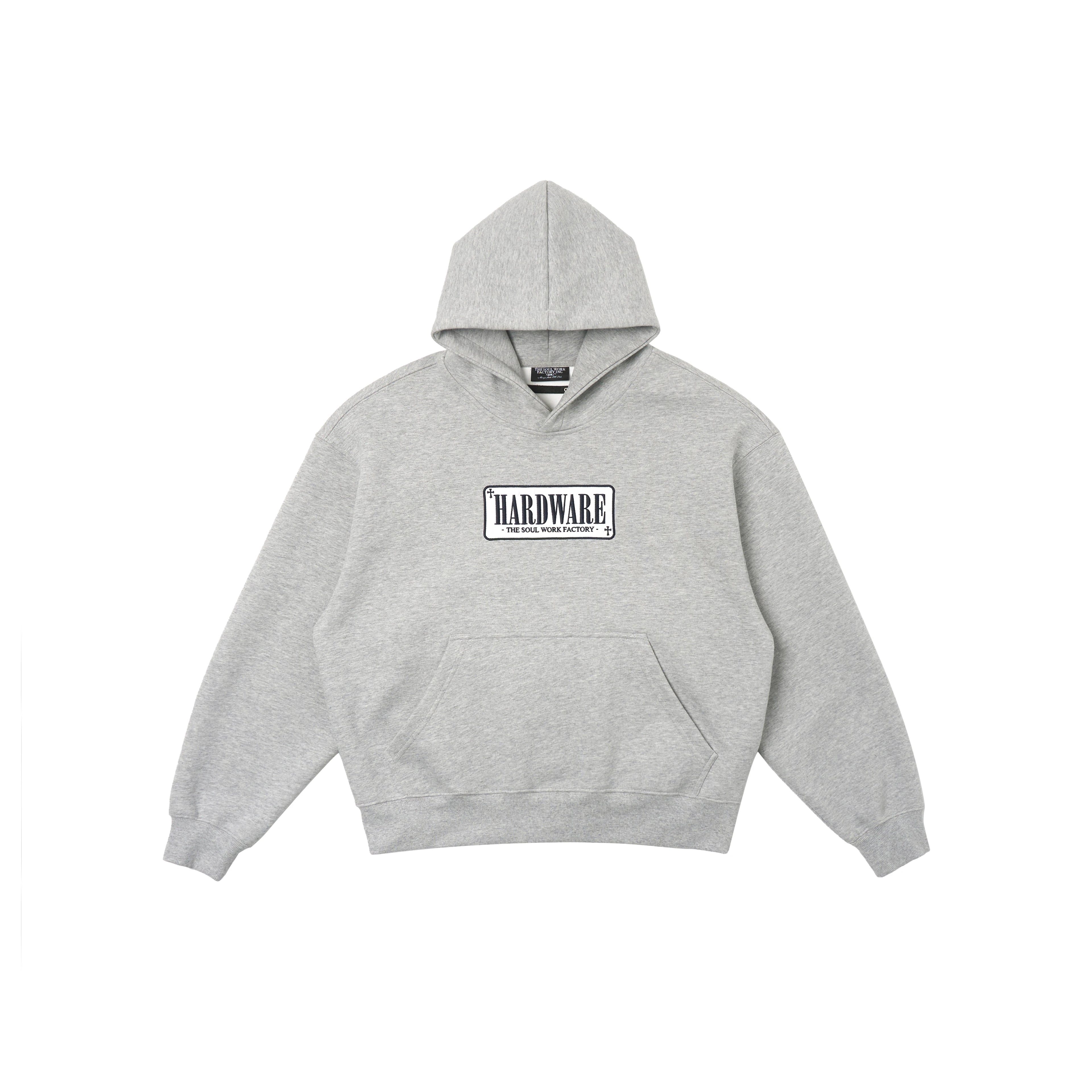 SWFI Heavy Thickened BOXY Embroidered Hooded Sweater