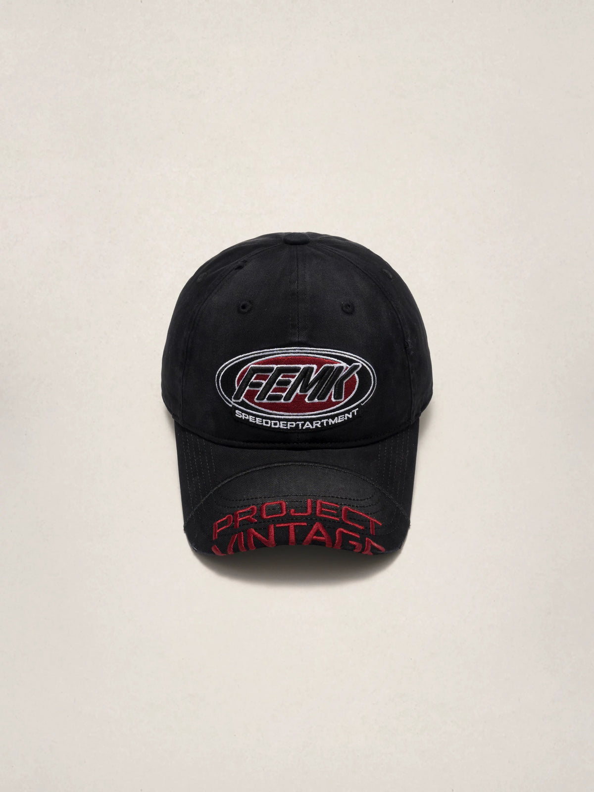 Fleamarket Embroidered Washed Baseball Cap