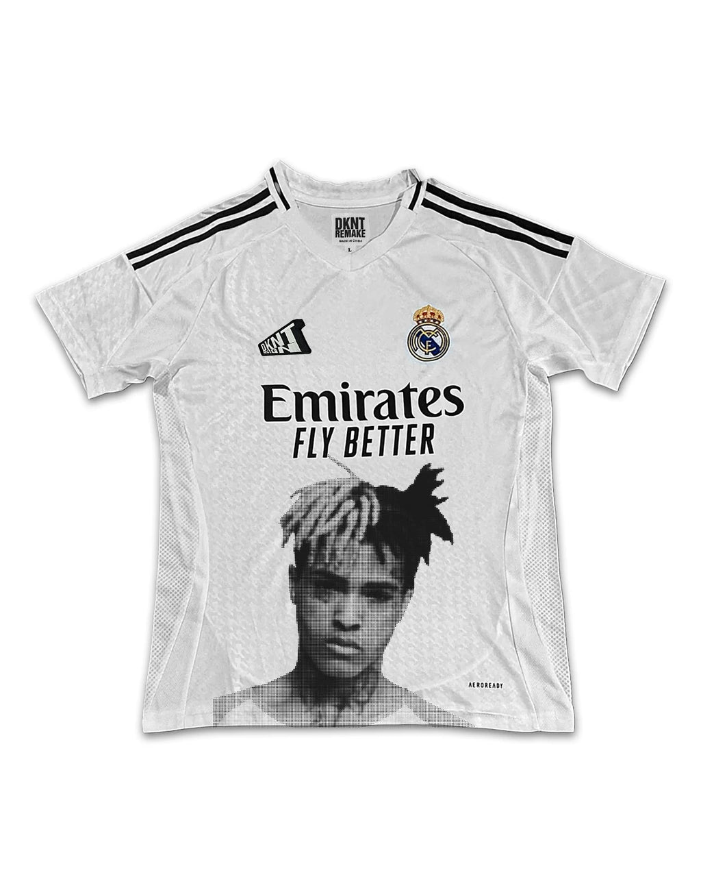 KANYE Casual Portrait Print Tee