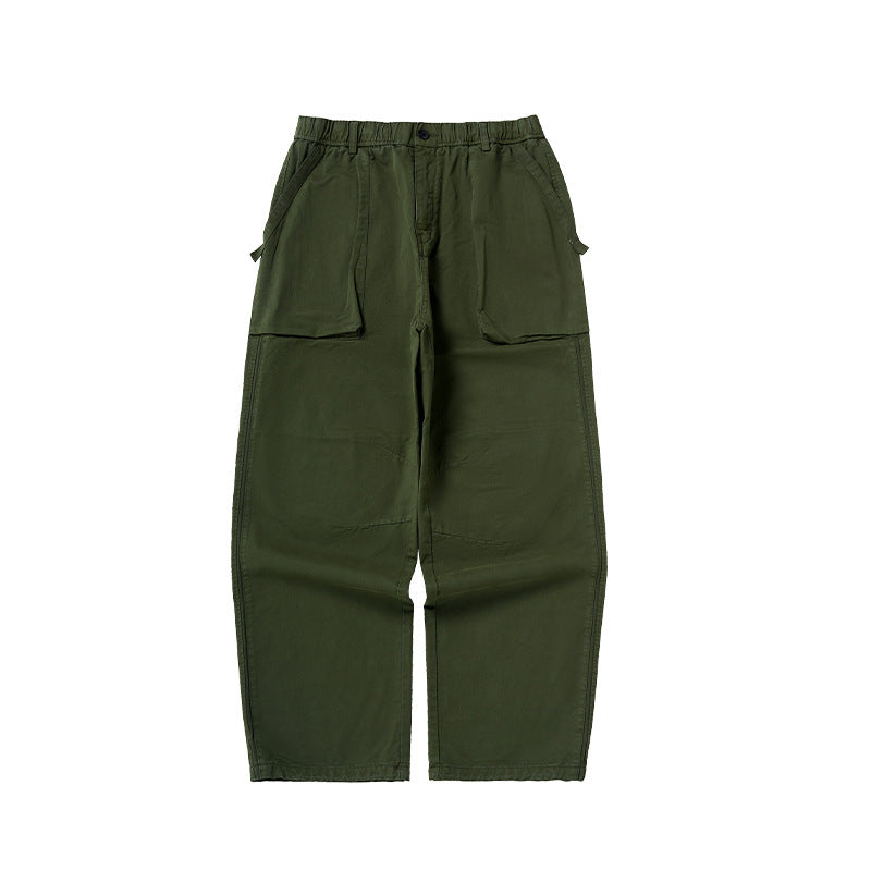 INF Azute Dyeing Thick Three-dimensional Pants