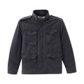 ZOZOFOREST Velvet Heavy Industry Stand-up Collar Mountain Carving Jacket