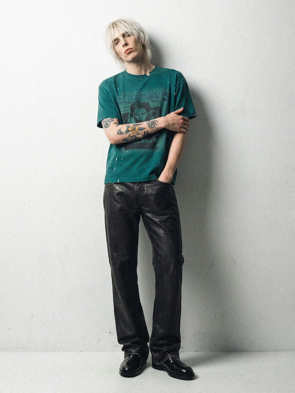 Remedy Boxy Fit Washed Graphic Tee