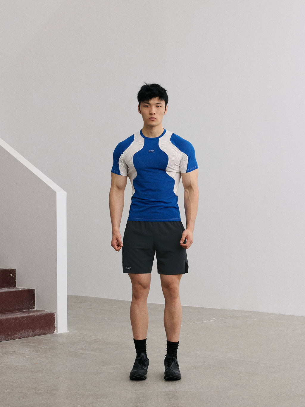 AFTERGLOW Color-Block 180g Quick-Dry Fitted Tee