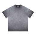 FORGIVNESS SUPER WAY Gradual Change Wash Shoulder Do Old Loose Tee