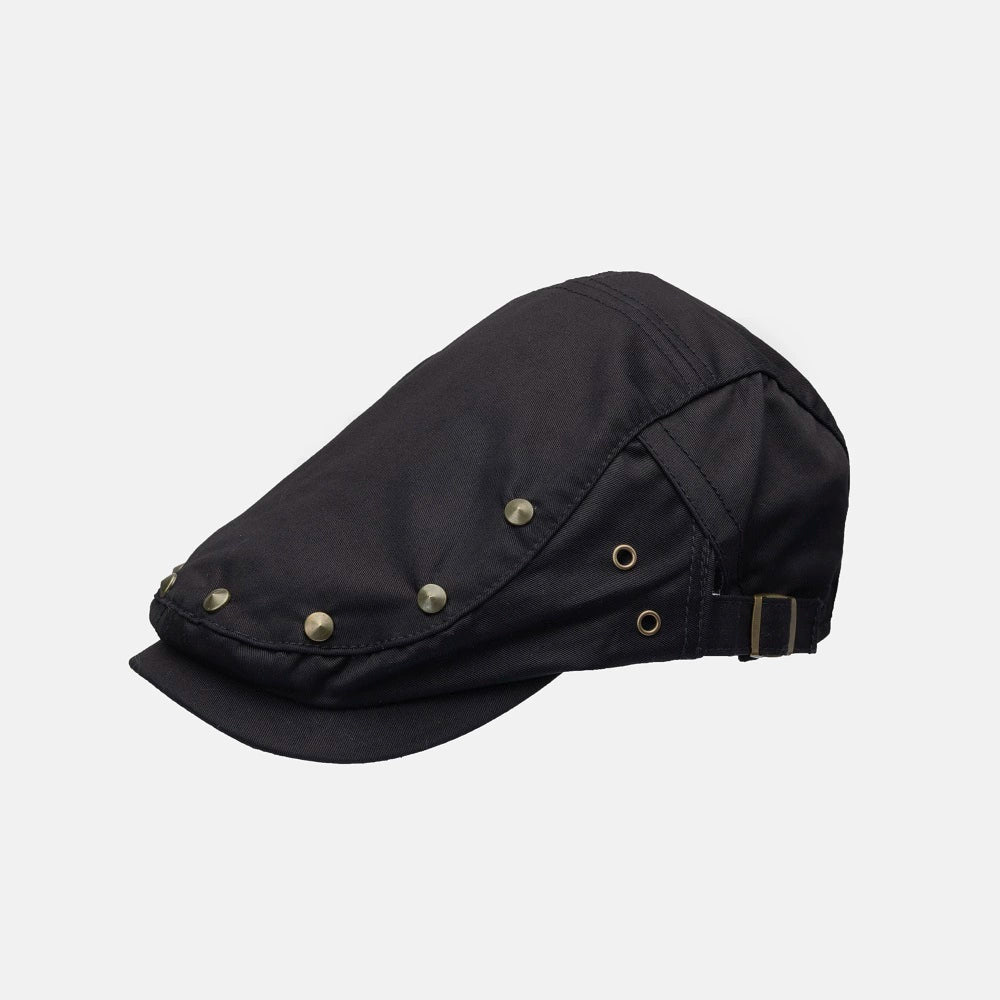 WORLDWIDE Korean Niche Retro Rivet Beret