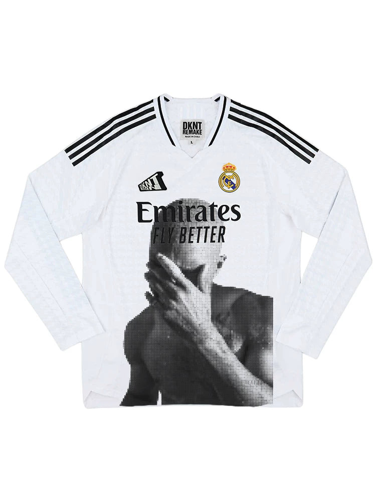 KANYE Casual Portrait Print Tee