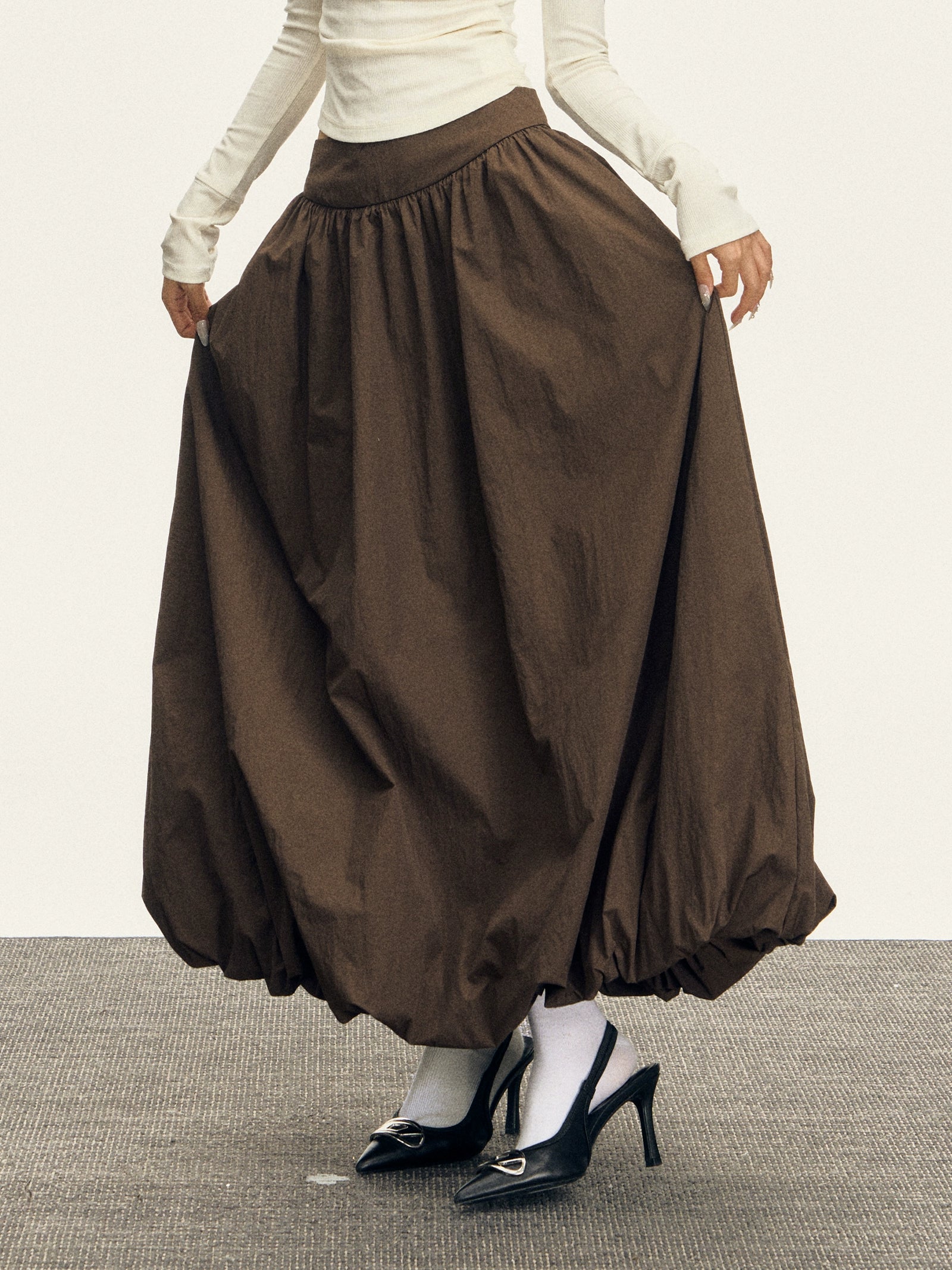 Ariseism Vintage Bud Skirt Tutu Skirt