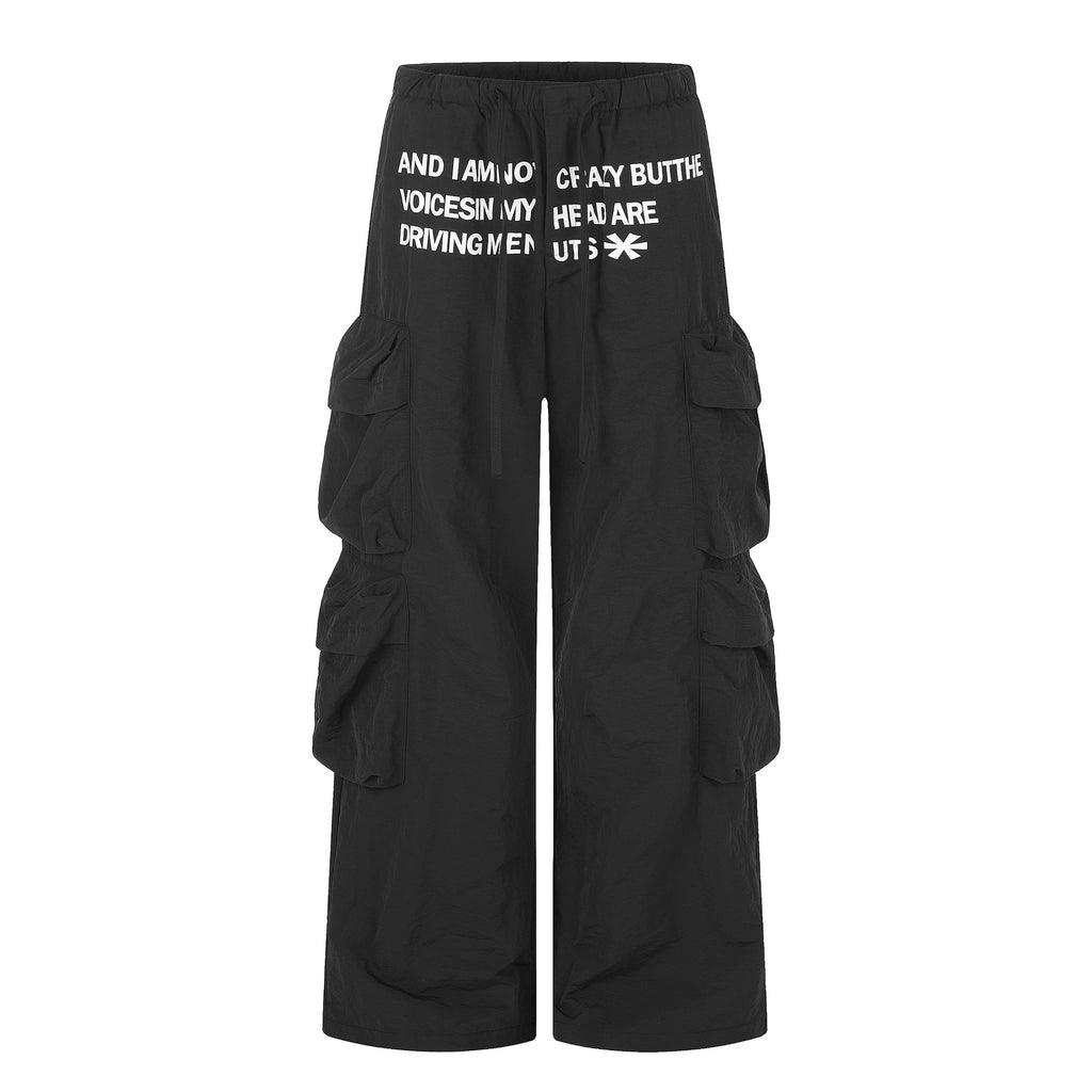11KN American Retro 400g Quick-Dry Loose Cargo Pants