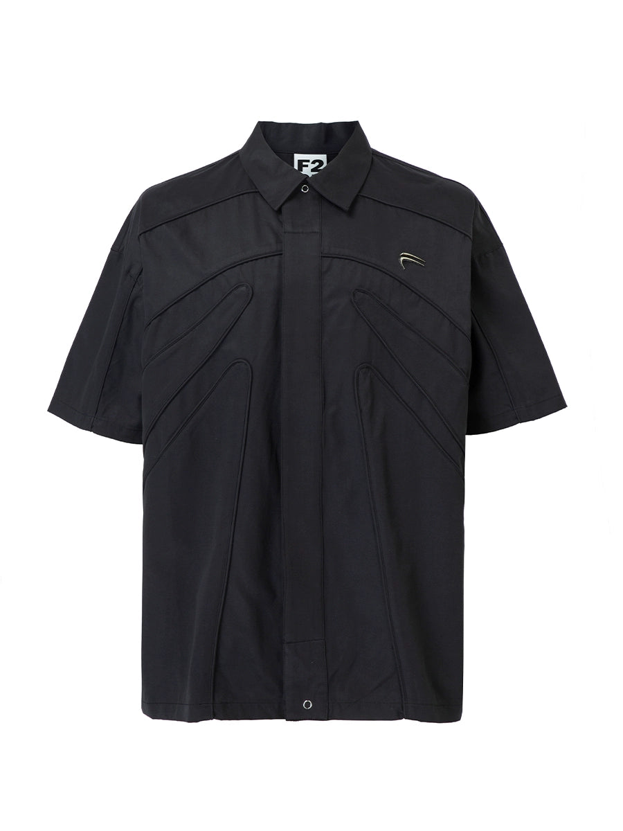 F2CE Loose Silhouette Dark Skeleton Three-dimensional Shirt