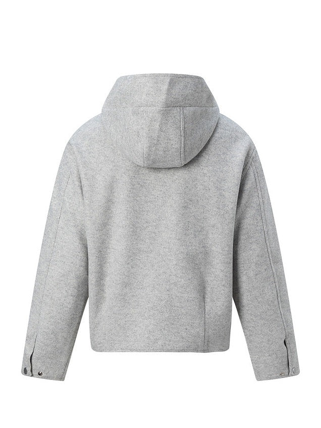 UNF Casual Striped Stand-Up Jacket