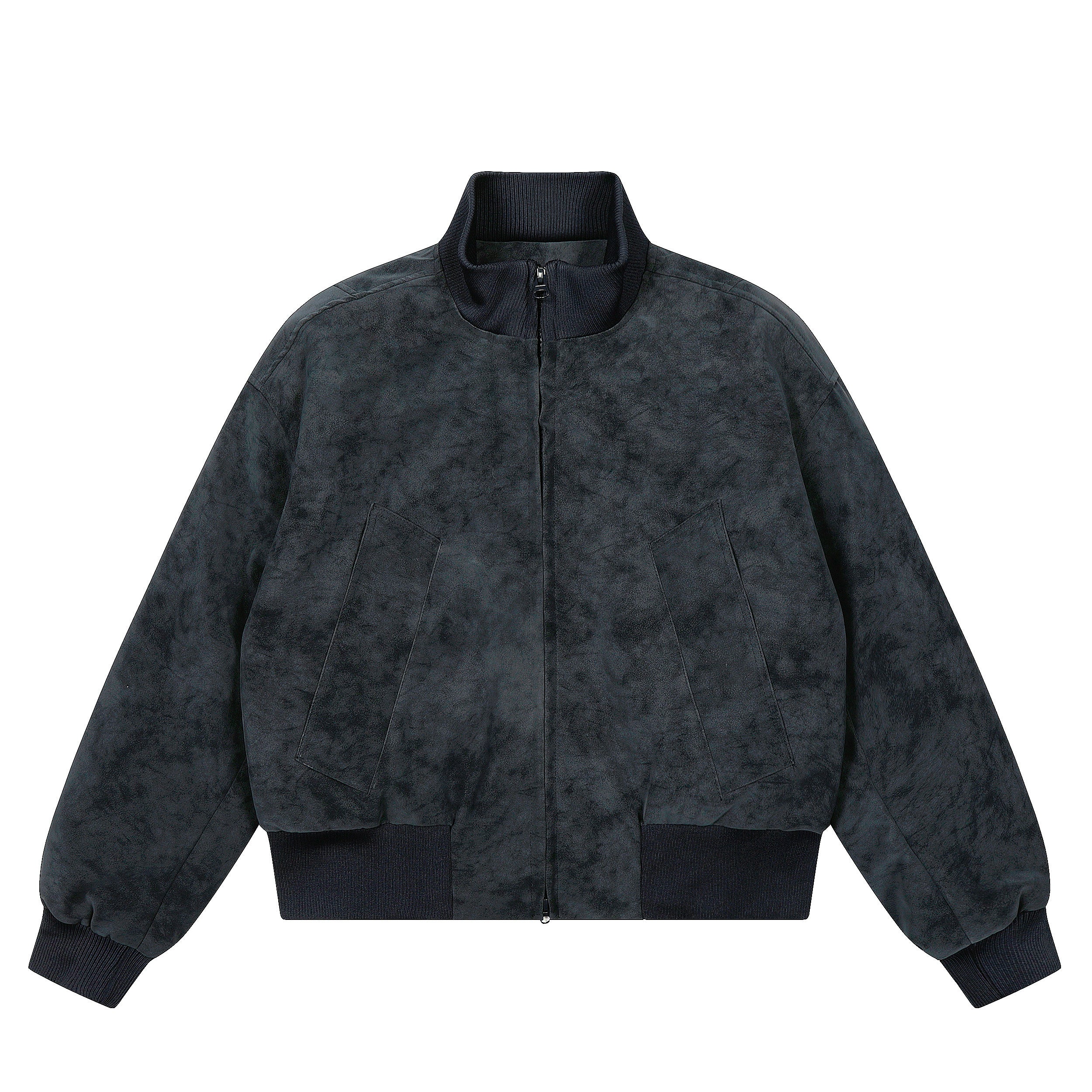Zuocisankon Loose Leather Jacket